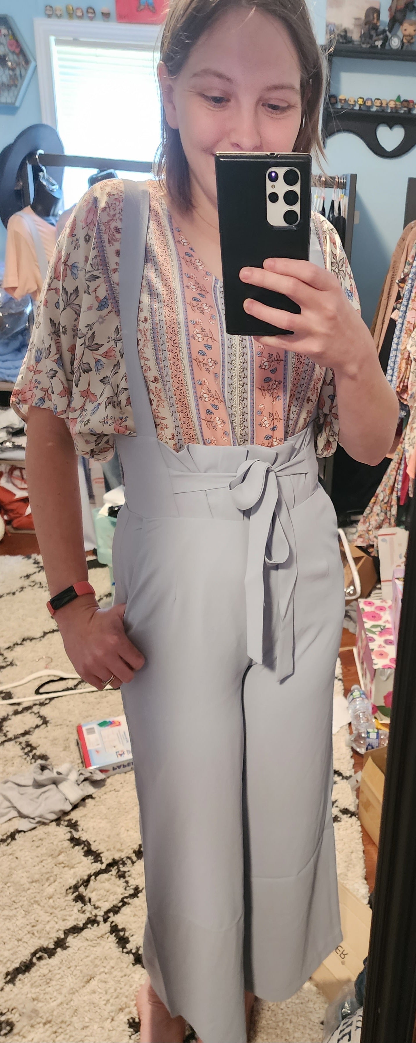 Pastel Blue Overalls