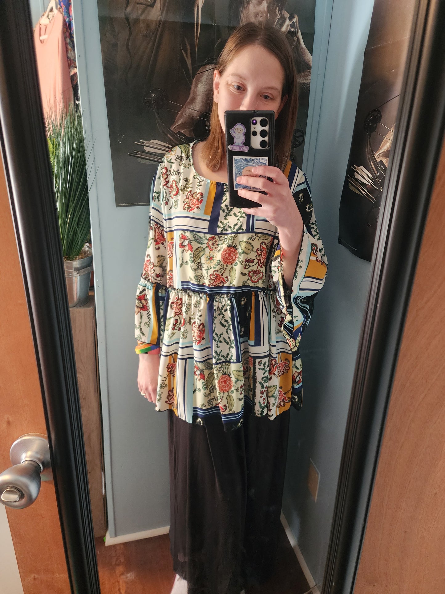 "Teresa" Floral Print Blouse