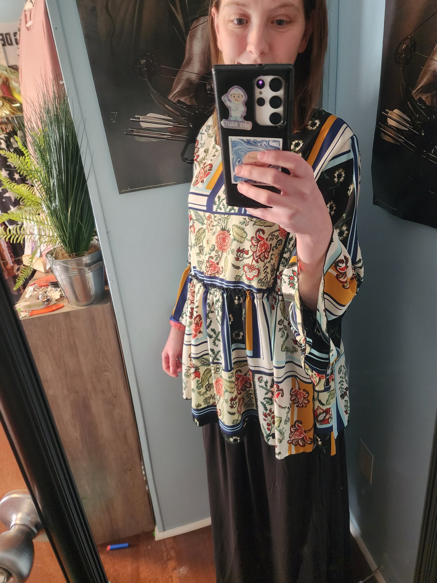 "Teresa" Floral Print Blouse