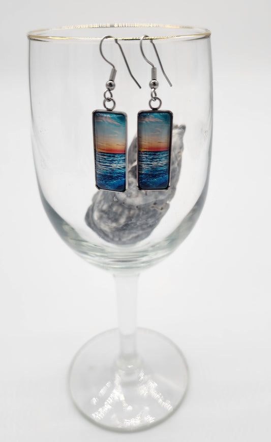 Beach Sunset Earrings