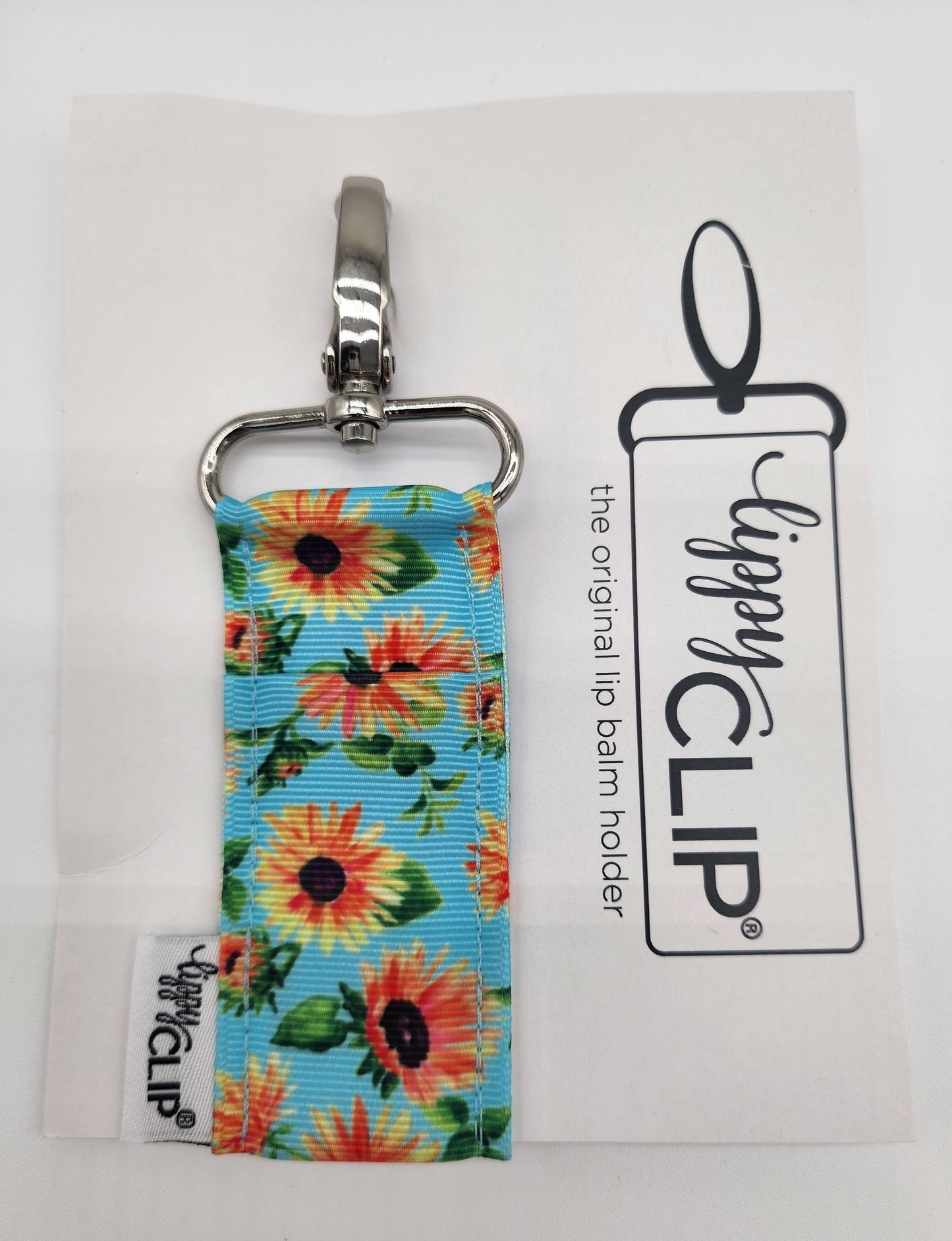 Blue Sunflower LippyClip