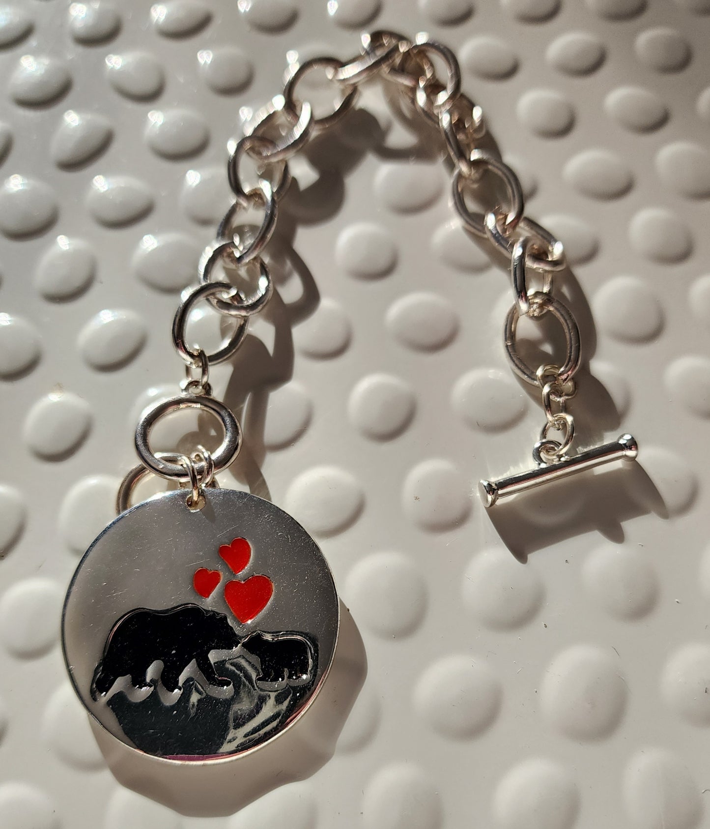Mama Bear Chain Bracelet