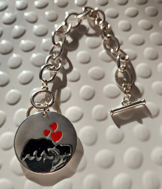 Mama Bear Chain Bracelet