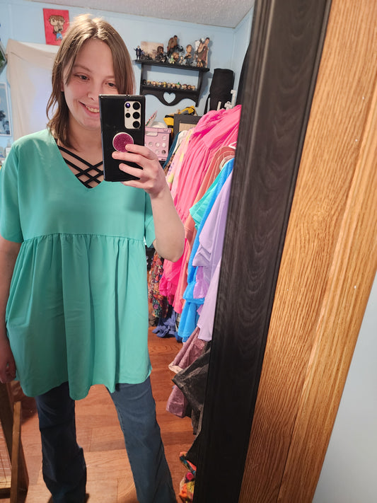 Mint Green Top