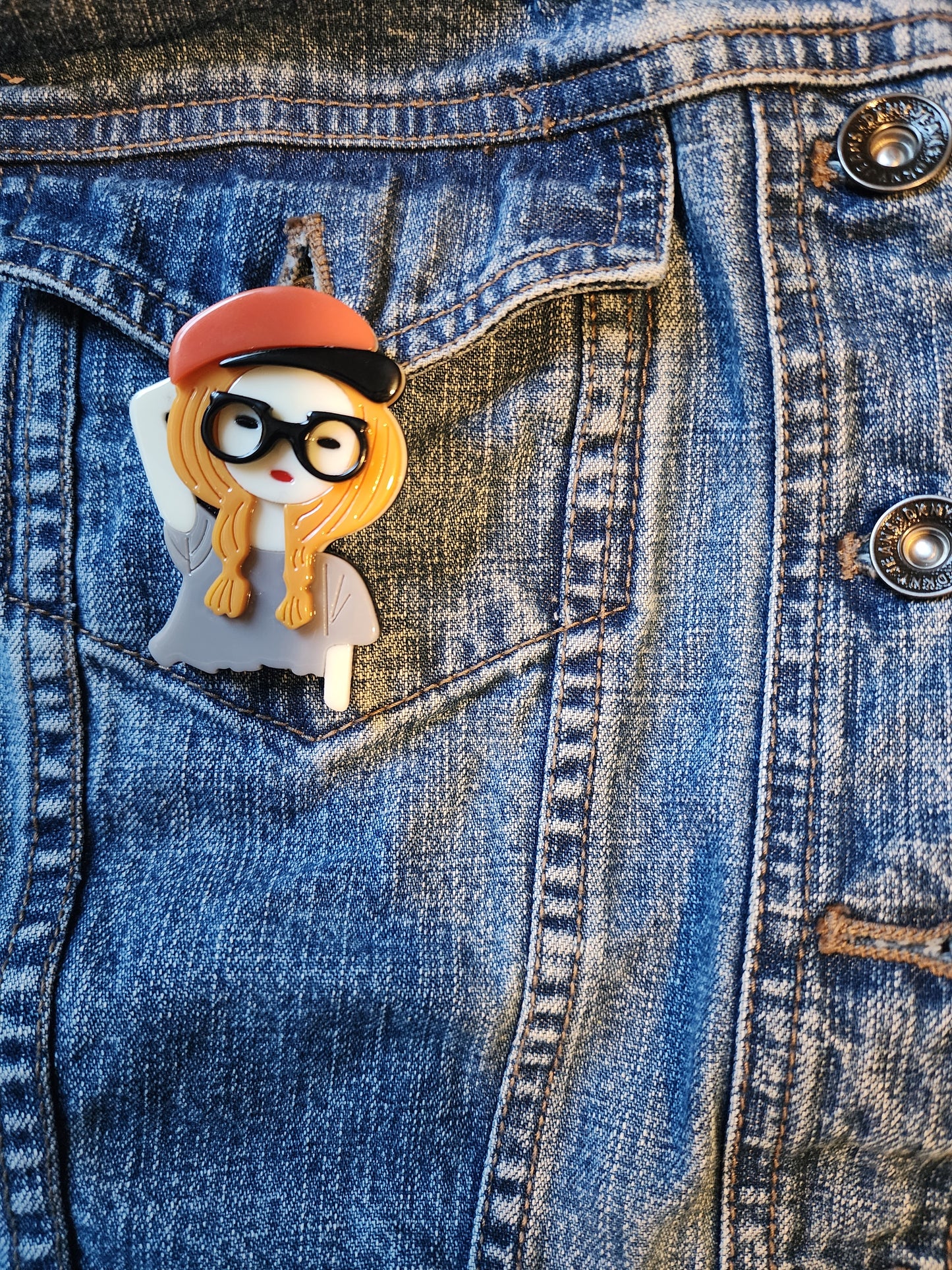 "Elizabeth" Pin/ Brooch