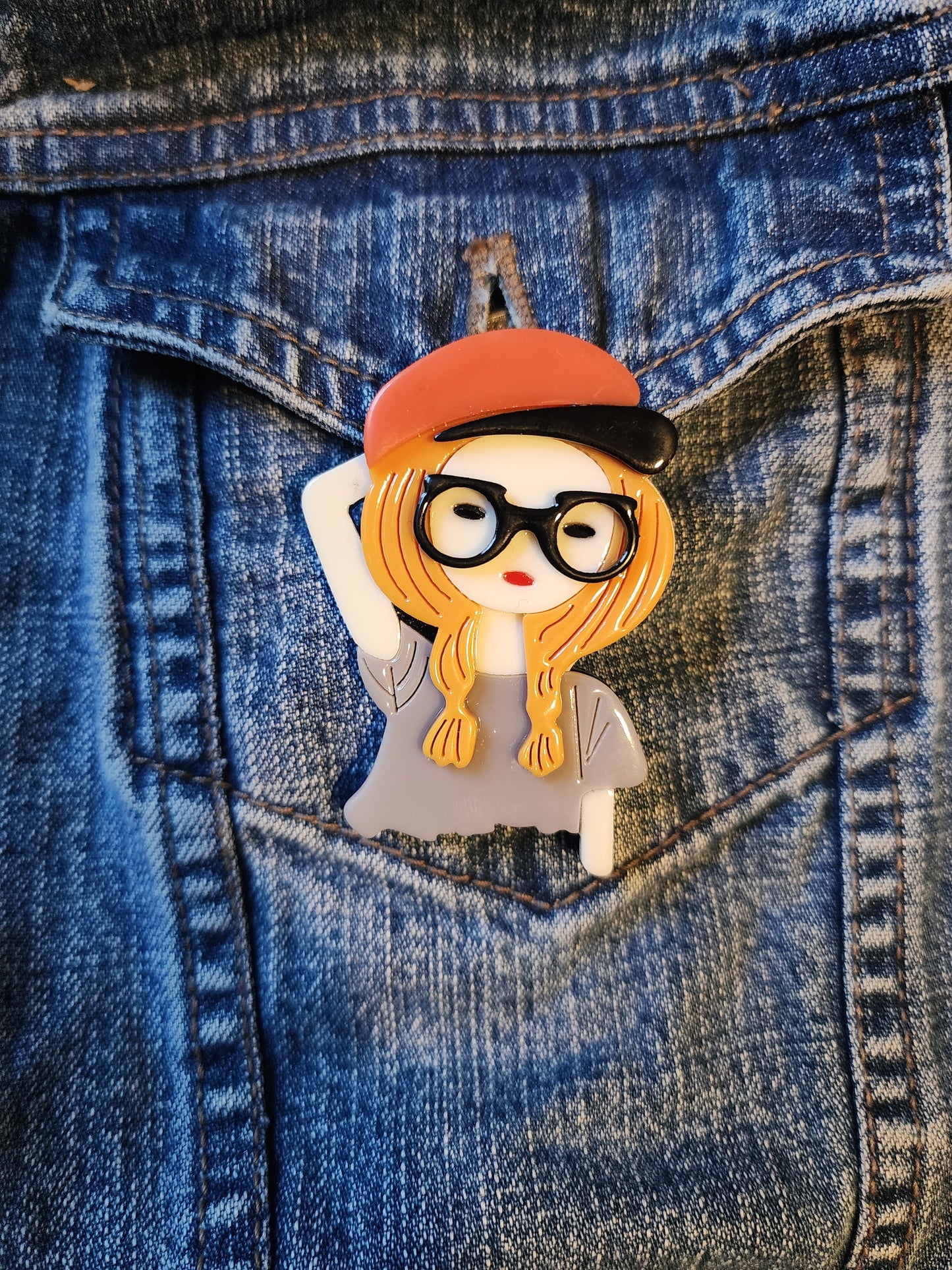 "Elizabeth" Pin/ Brooch