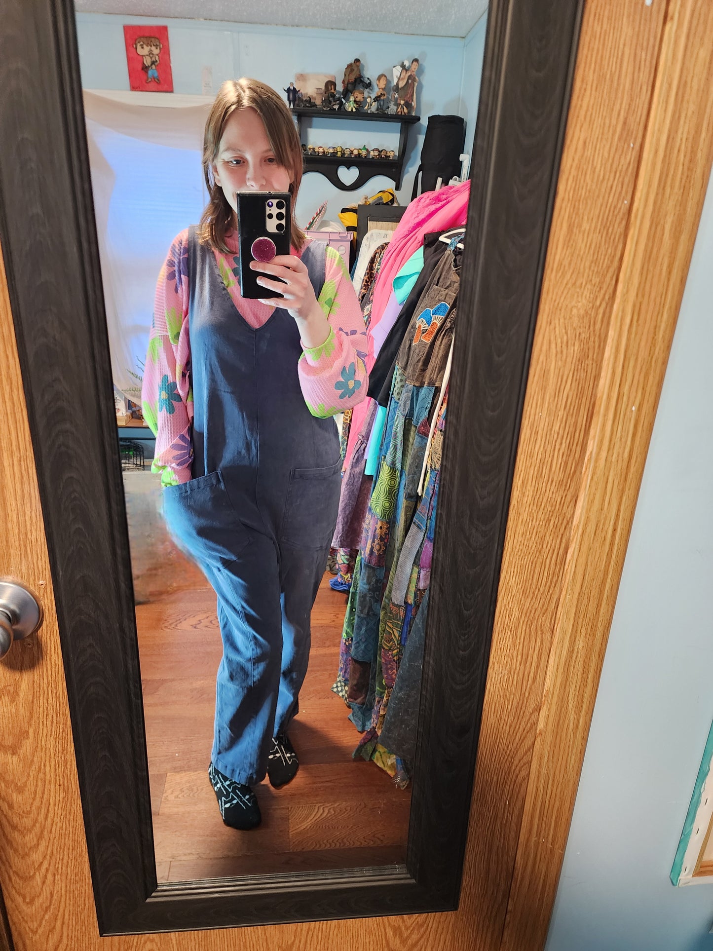 Zenana V Neck Overalls/ Bibs