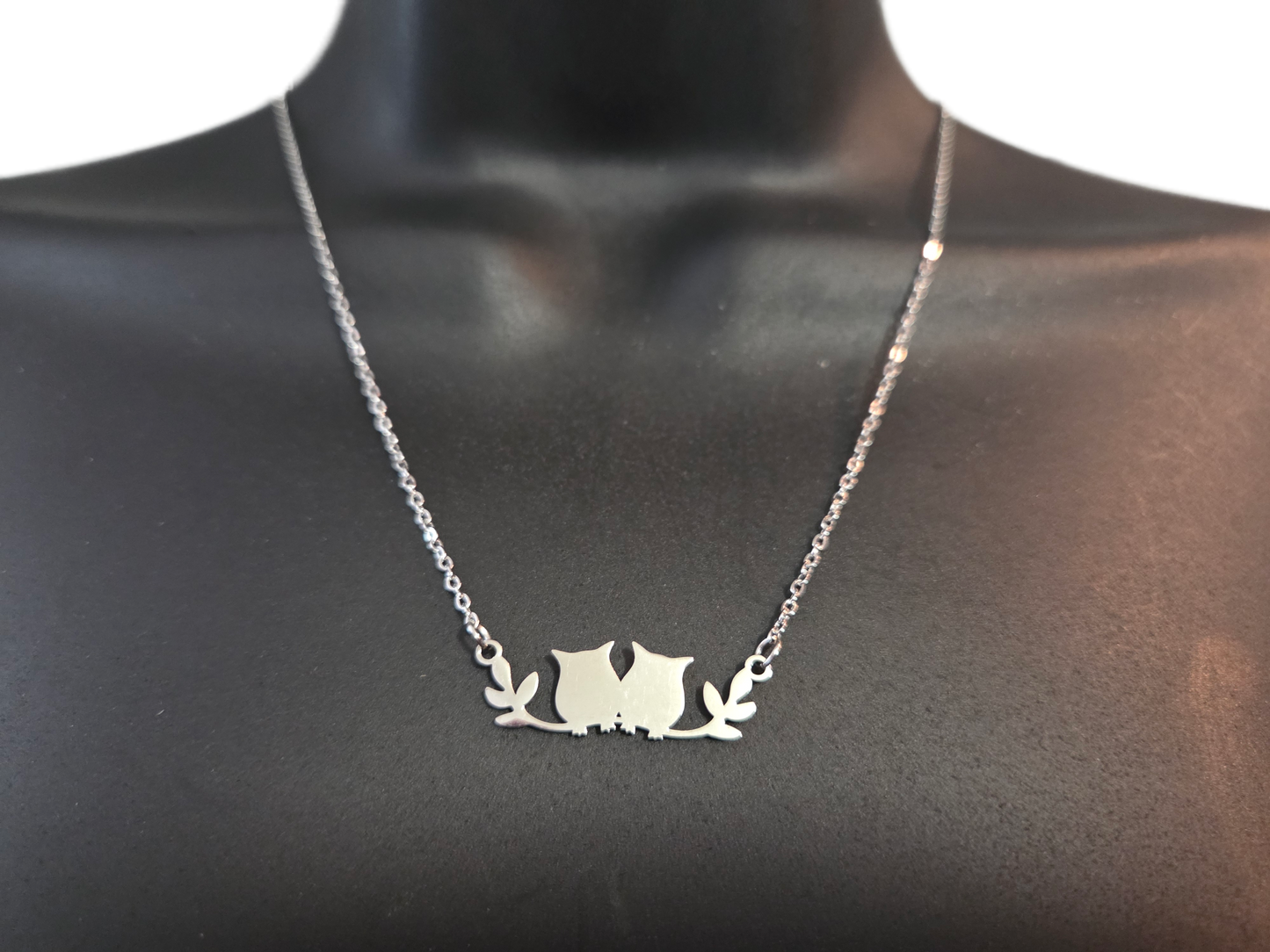 Owl Stainless Steel Necklace