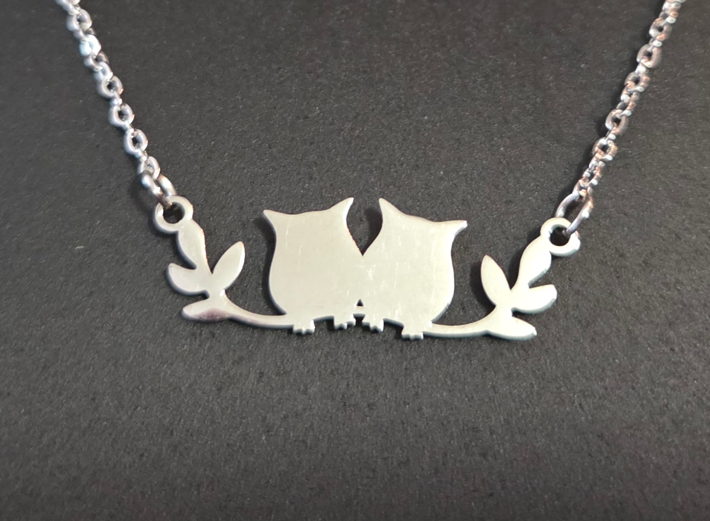 Owl Stainless Steel Necklace