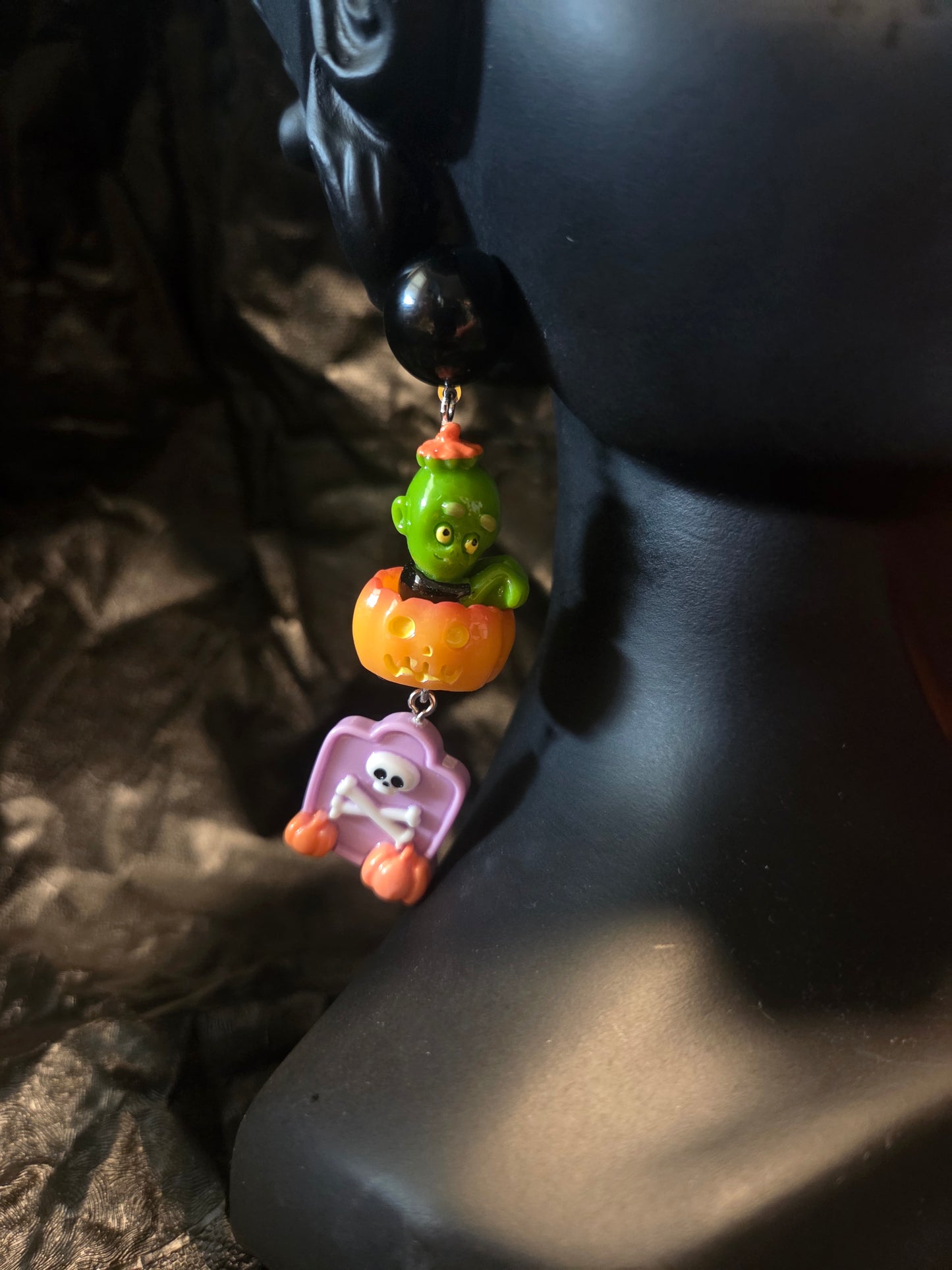 Zombie Dangle Earrings