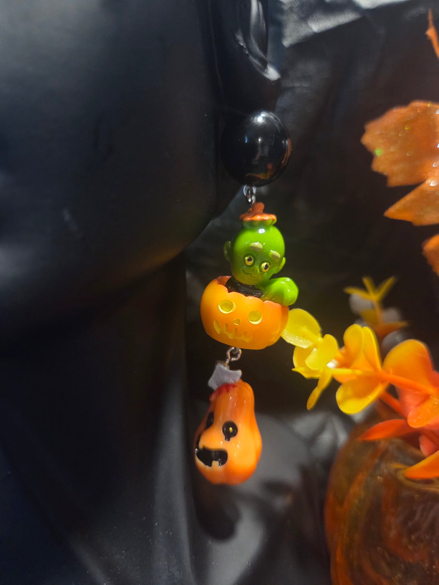 Zombie Dangle Earrings