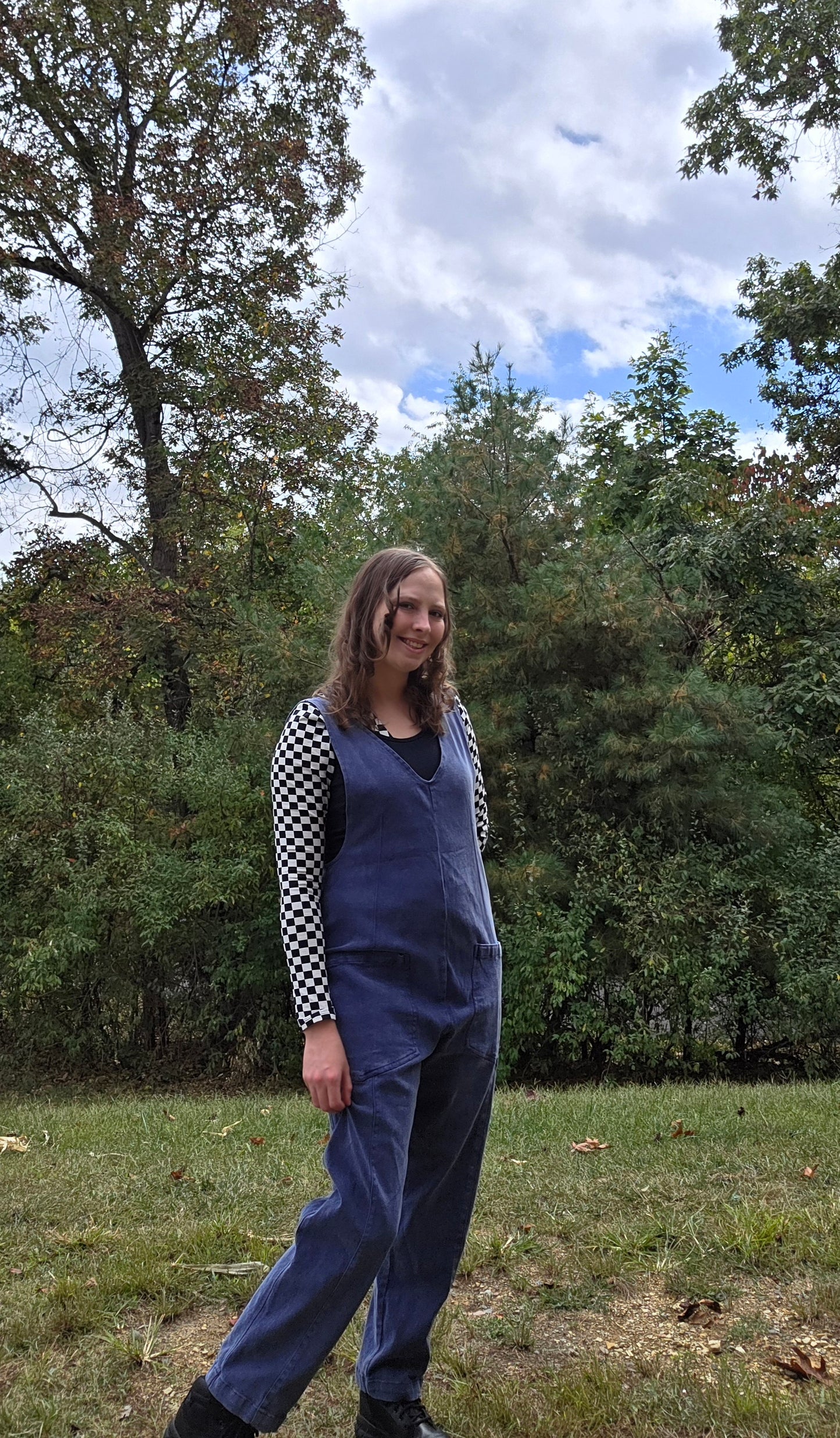 Zenana V Neck Overalls/ Bibs