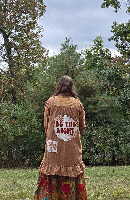 Be the Light Long Sleeve Button Up Shirt