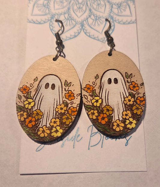 Ghost in the Flowers Earrings