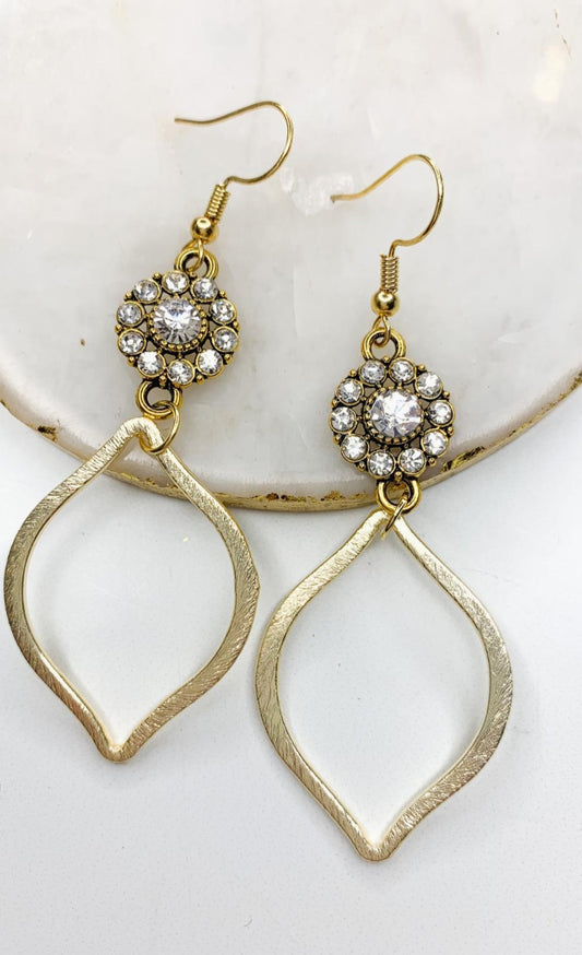 Floral Drop Earrings