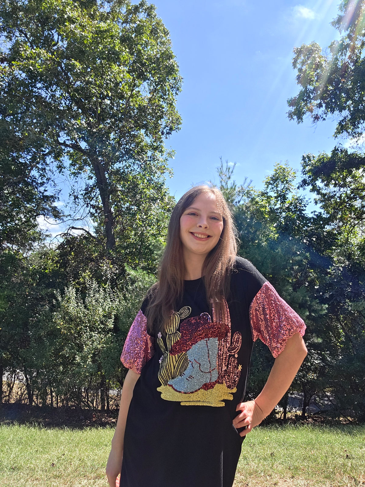 Cowgirl Cactus Dress