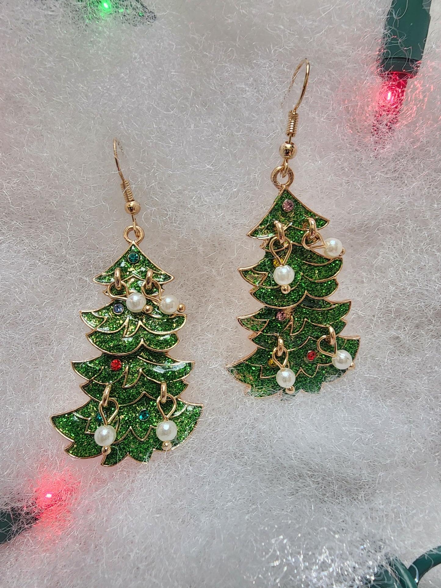 "Ashley" Dangling Tree Earrings