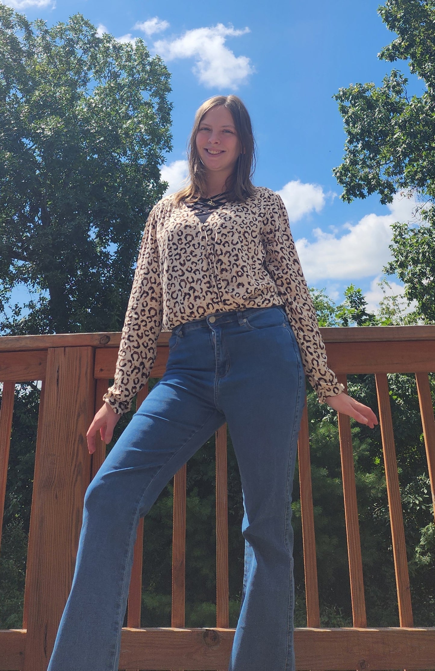 Cheetah Print Bodysuit