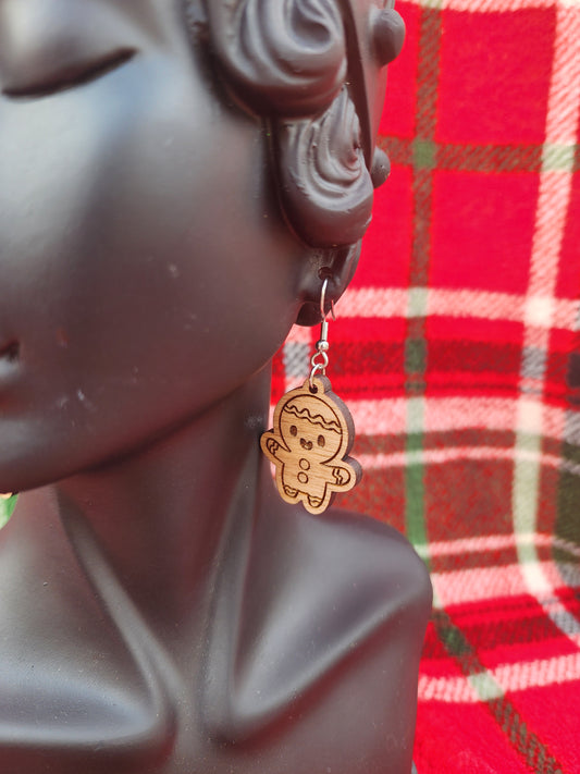 Traditional Gingerbread Earrings