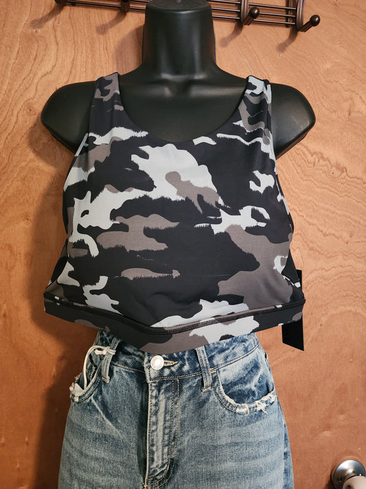 Camo Sports Bra