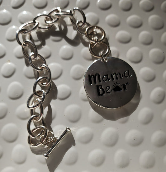 Mama Bear Chain Bracelet