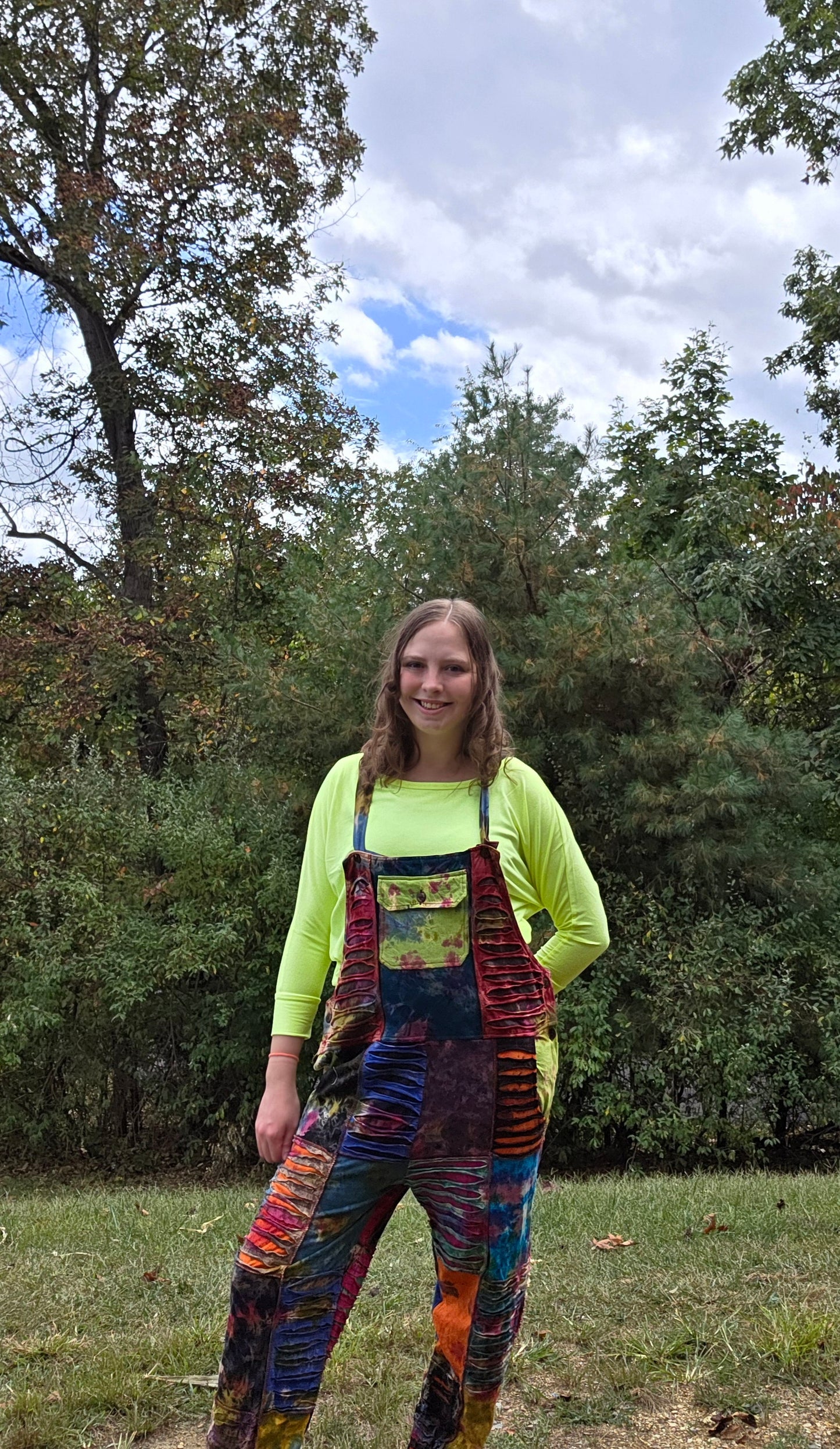 Tie-Dye Overalls/ Bibs