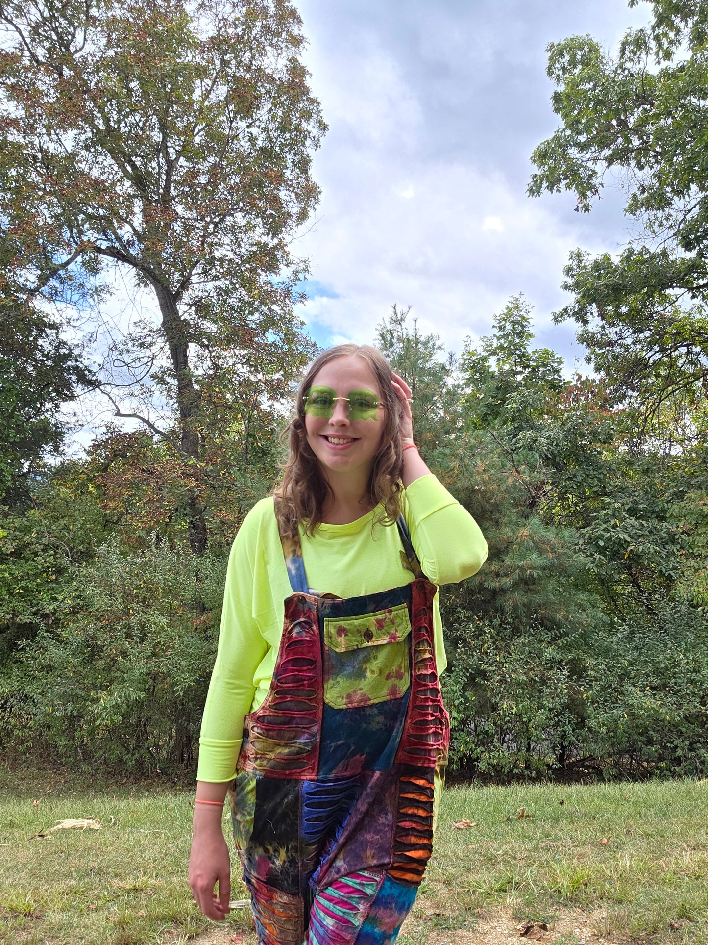 Tie-Dye Overalls/ Bibs