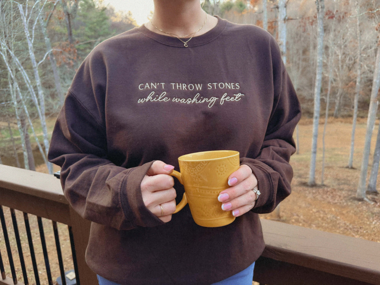 "Can't Throw Stones" Sweatshirt
