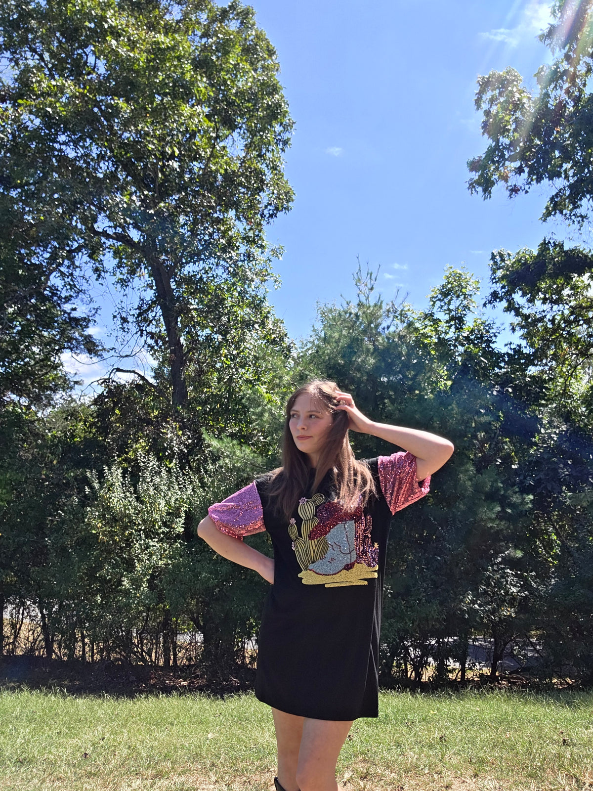 Cowgirl Cactus Dress