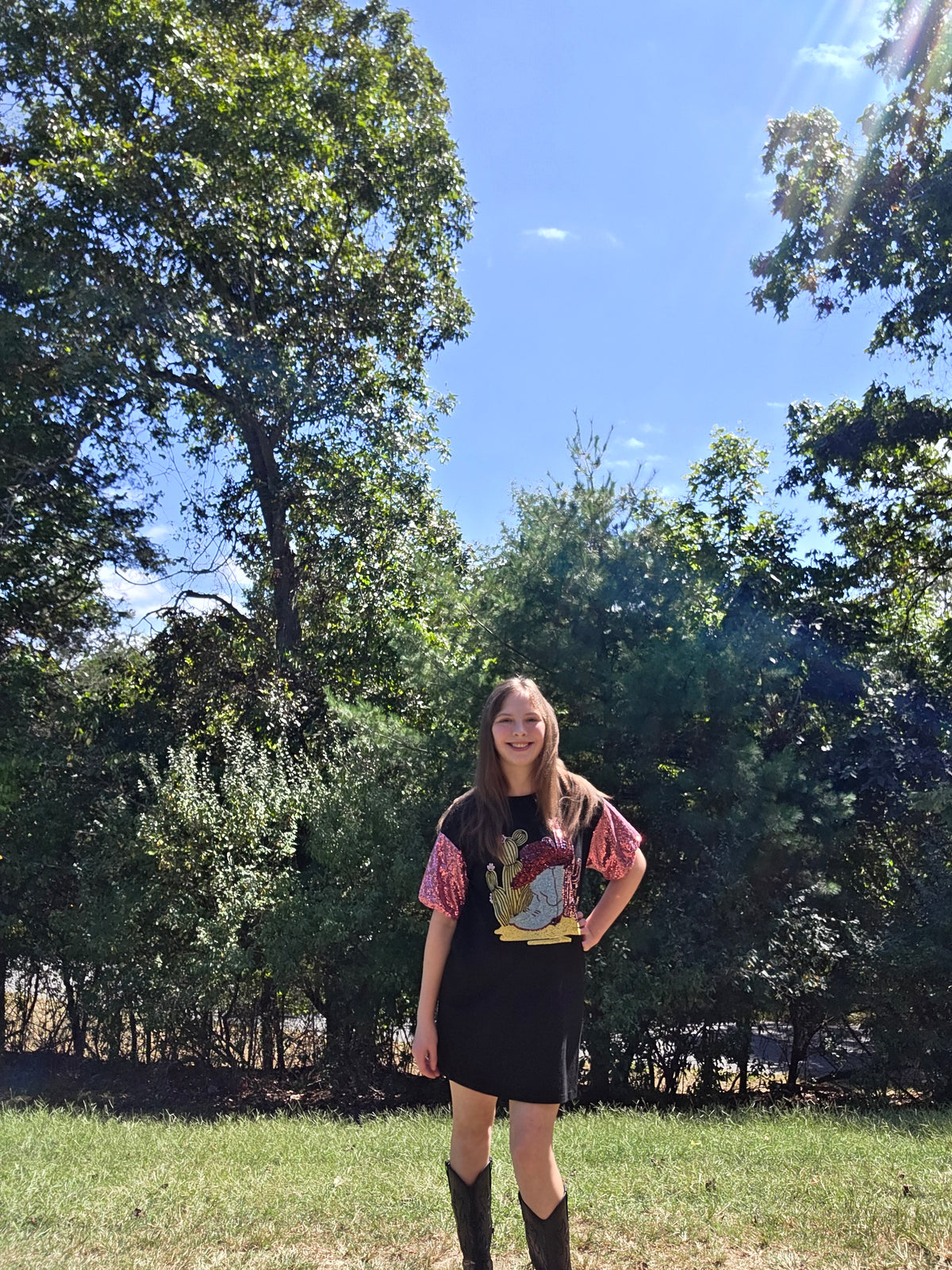 Cowgirl Cactus Dress