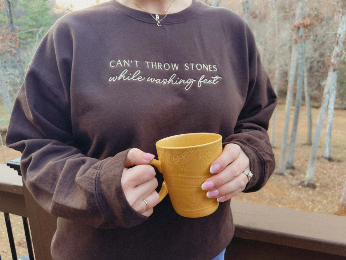 "Can't Throw Stones" Sweatshirt